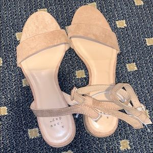 NEW nude sandals